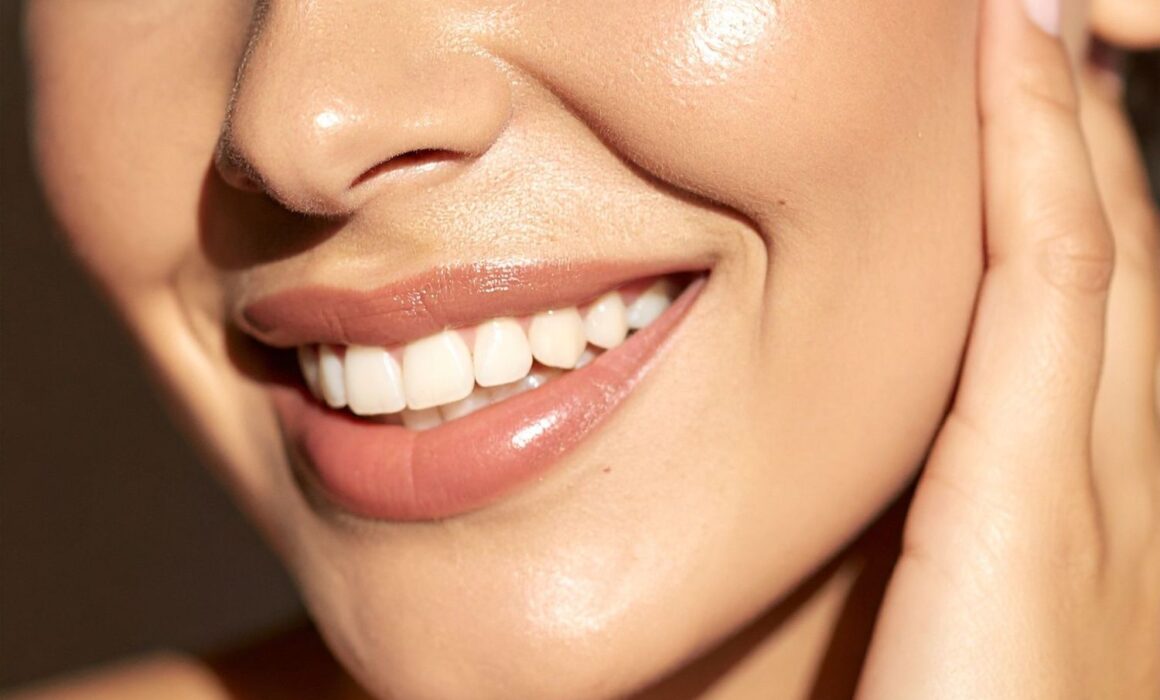 Dermal filler treatment for smile lines at Edmond Oklahoma aesthetic clinic